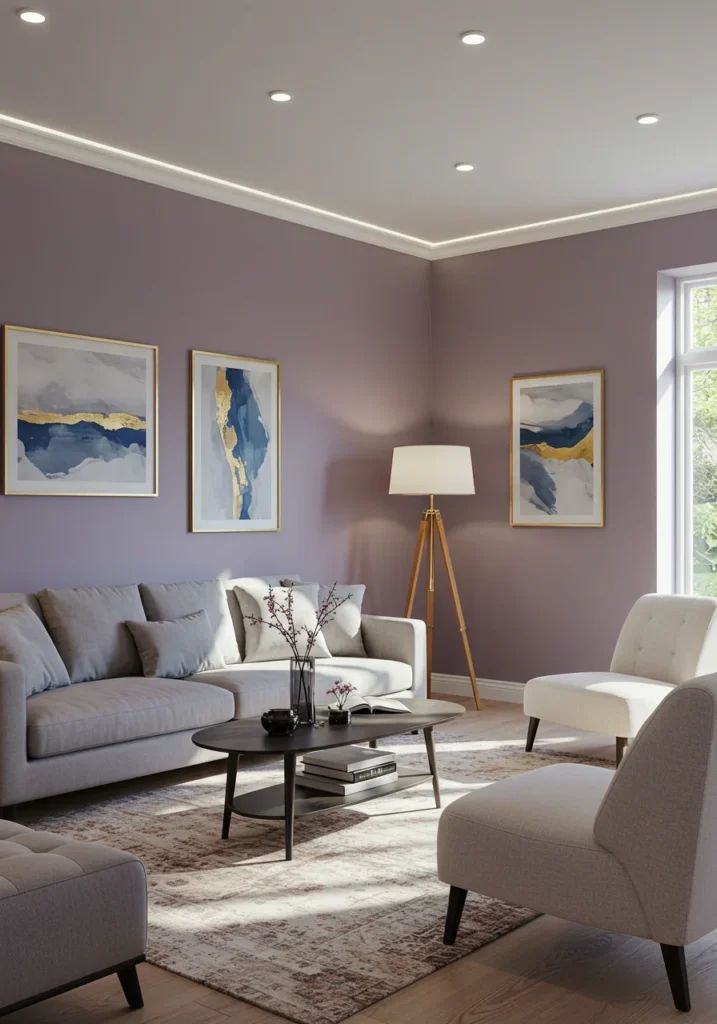 Dunbar Vancouver painters - mid-century home interior